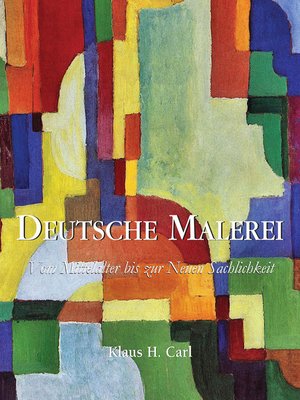 cover image of Deutsche Malerei